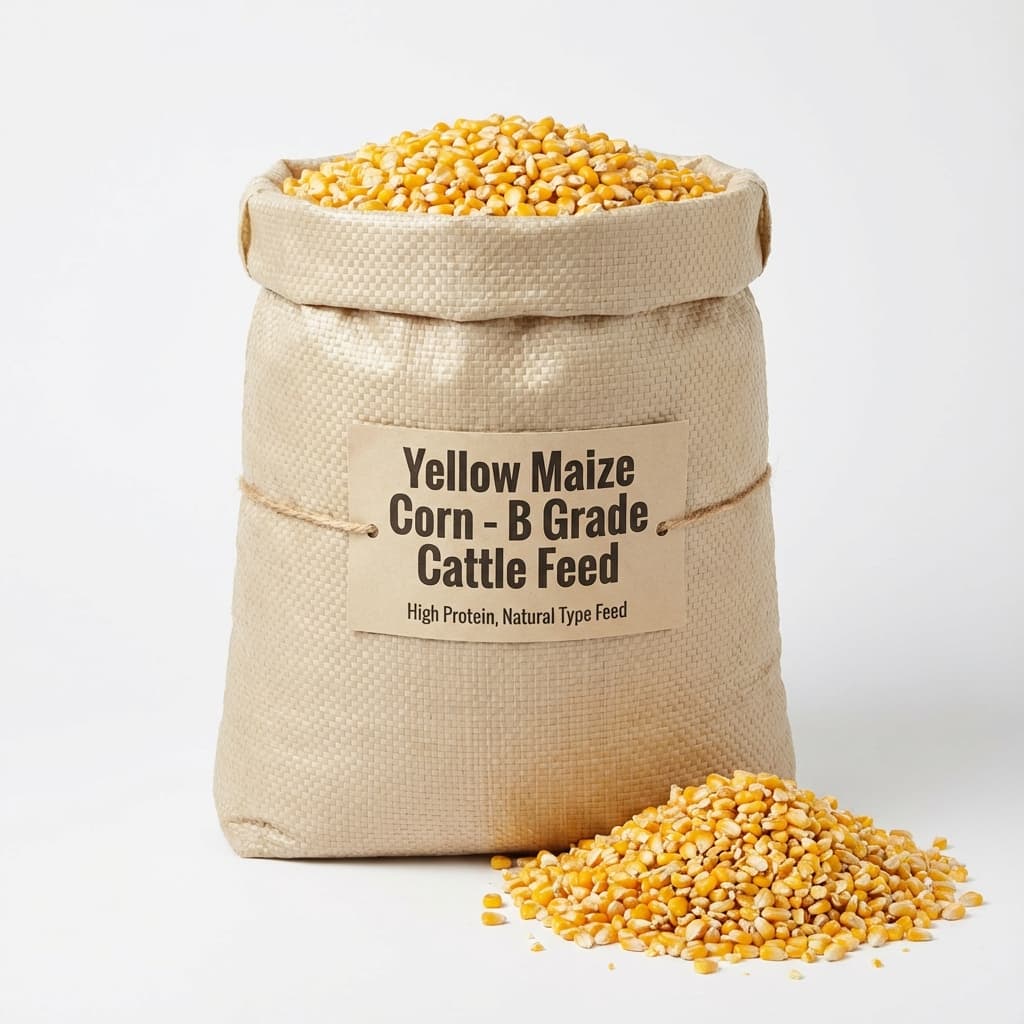 Yellow Maize Corn In B Grade for cattle feed